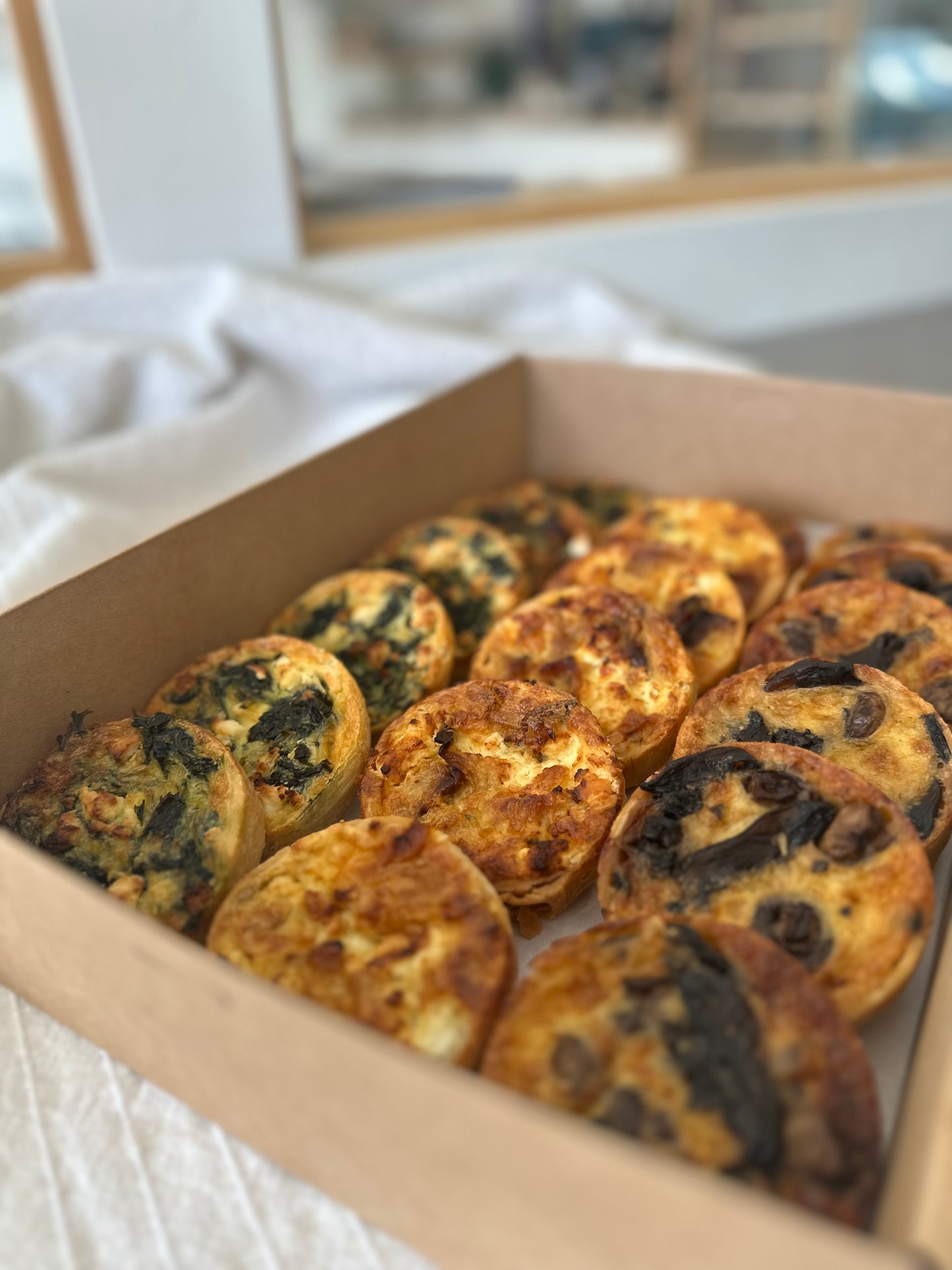 Mini Quiches Box