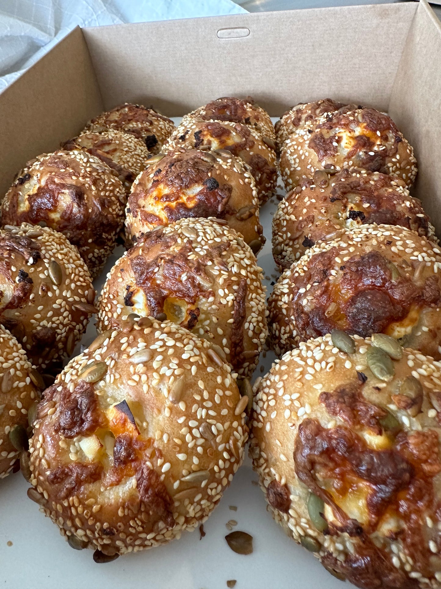 Mini Cheese Focaccia Box