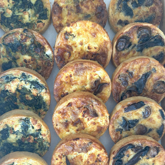 Mixed Mini Quiches Box - 18pc