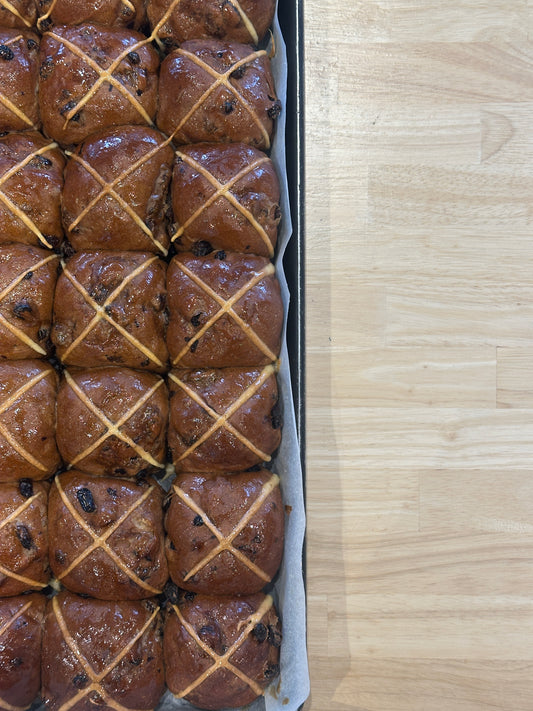 Traditional Hot Cross Buns- 6 pack