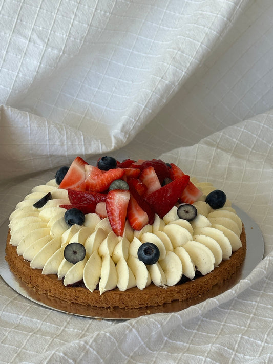 Summer fruits sablé brenton tart