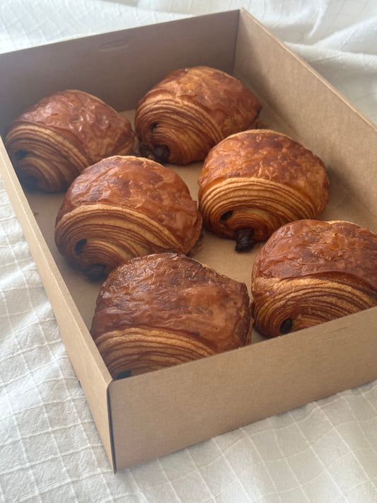 Hazelnut Pain au Chocolat 6 pack