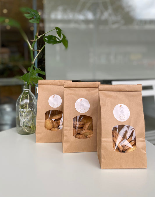 Chocolate and sea salt shortbread